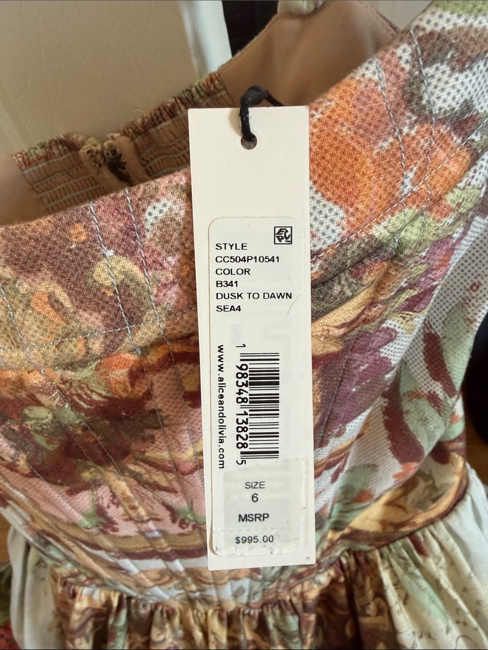 Alice & Olivia Guinevere Bustier Dress - Picture 5 of 7
